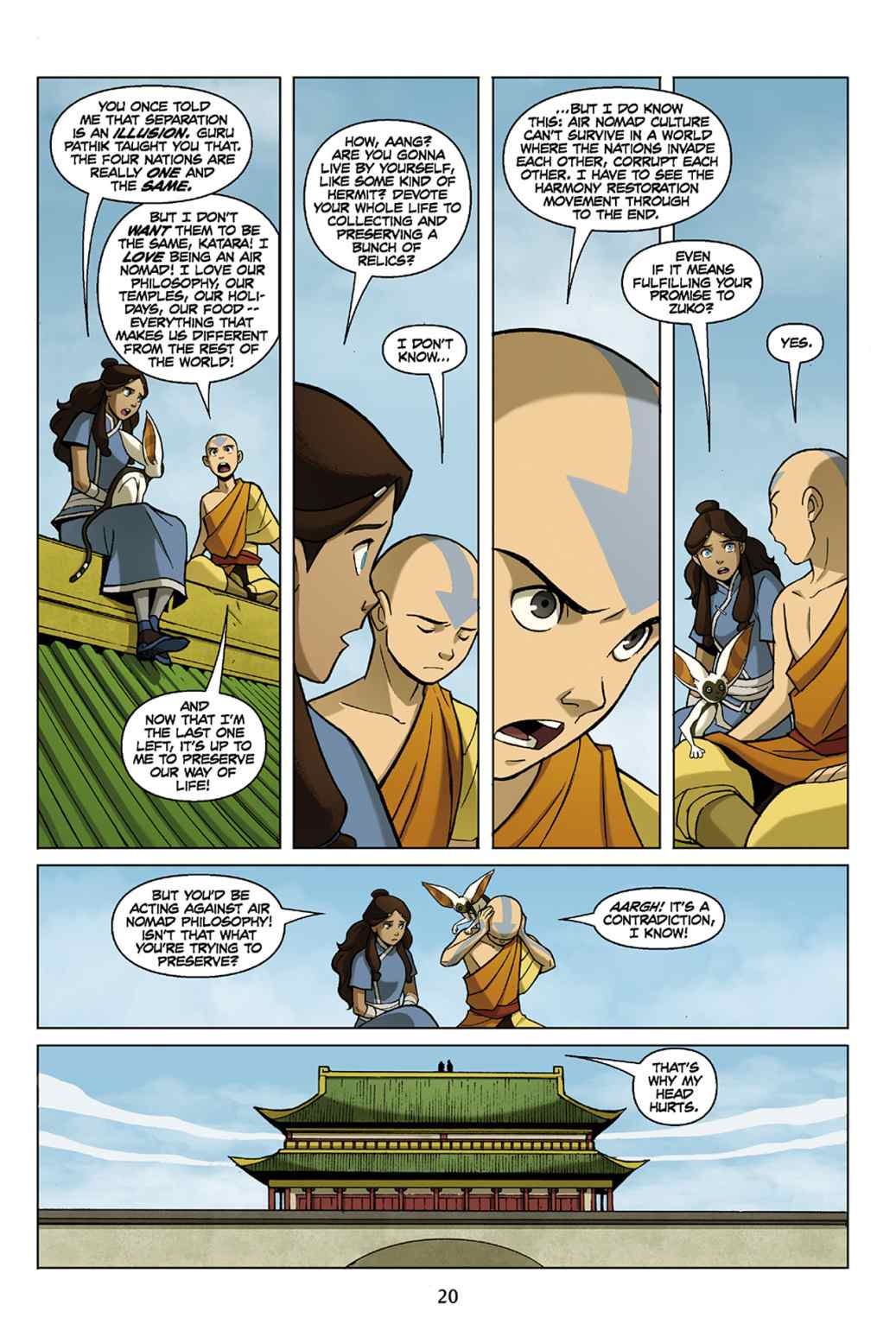 Avatar The Last Airbender Comic